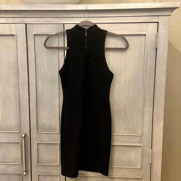 Urban Outfitters High Neck Black Mini Dress - Picture 3 of 4